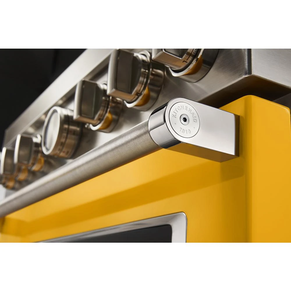 KitchenAid Commercial-Style Range Handle Medallion Kit - Mascarpone (Includes Two Medallions, Screws, and One 1/8-IN Hex Wrench) W11368841MP