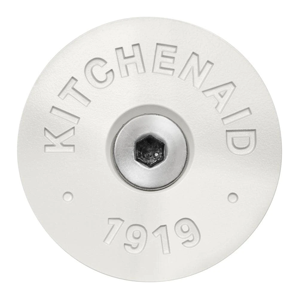KitchenAid Commercial-Style Range Handle Medallion Kit - Mascarpone (Includes Two Medallions, Screws, and One 1/8-IN Hex Wrench) W11368841MP