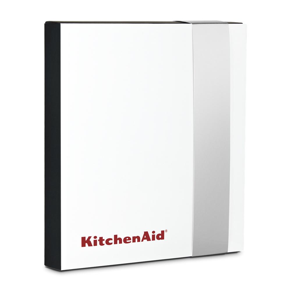 KitchenAid Commercial-Style Range Handle Medallion Kit - Silver (Includes Two Medallions, Screws, and One 1/8-IN Hex Wrench) W11368841SI