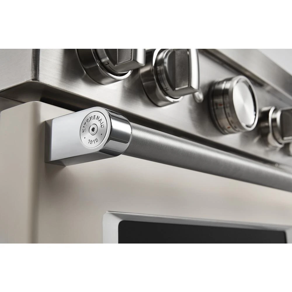KitchenAid Commercial-Style Range Handle Medallion Kit - Silver (Includes Two Medallions, Screws, and One 1/8-IN Hex Wrench) W11368841SI
