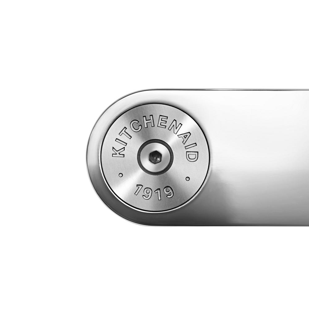 KitchenAid Commercial-Style Range Handle Medallion Kit - Silver (Includes Two Medallions, Screws, and One 1/8-IN Hex Wrench) W11368841SI