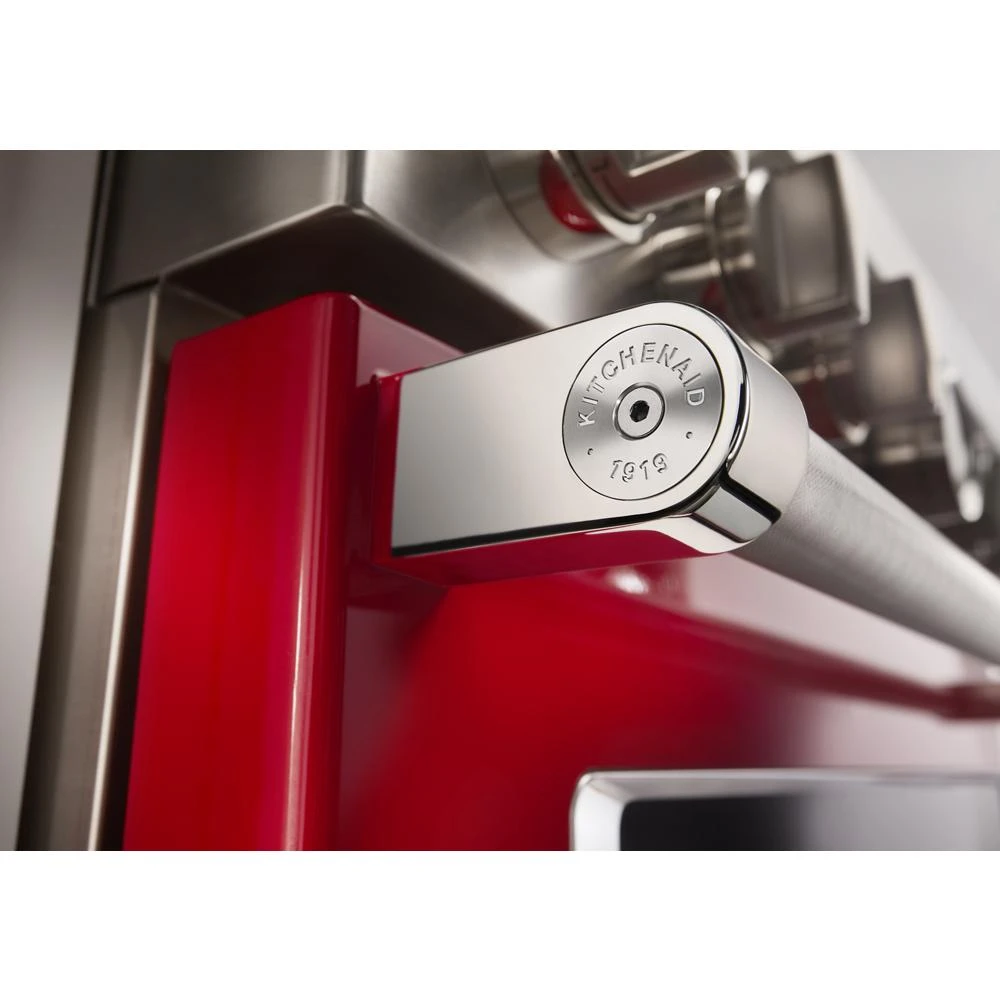 KitchenAid Commercial-Style Range Handle Medallion Kit - Silver (Includes Two Medallions, Screws, and One 1/8-IN Hex Wrench) W11368841SI