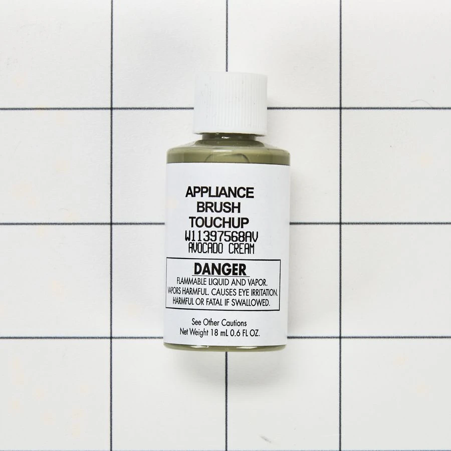 Appliance Touchup Paint Bottle, Avocado Creme W11397568AV