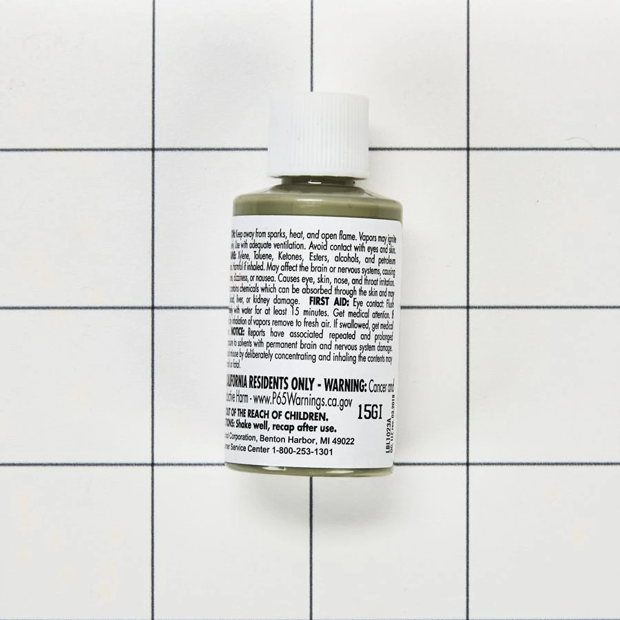 Appliance Touchup Paint Bottle, Avocado Creme W11397568AV