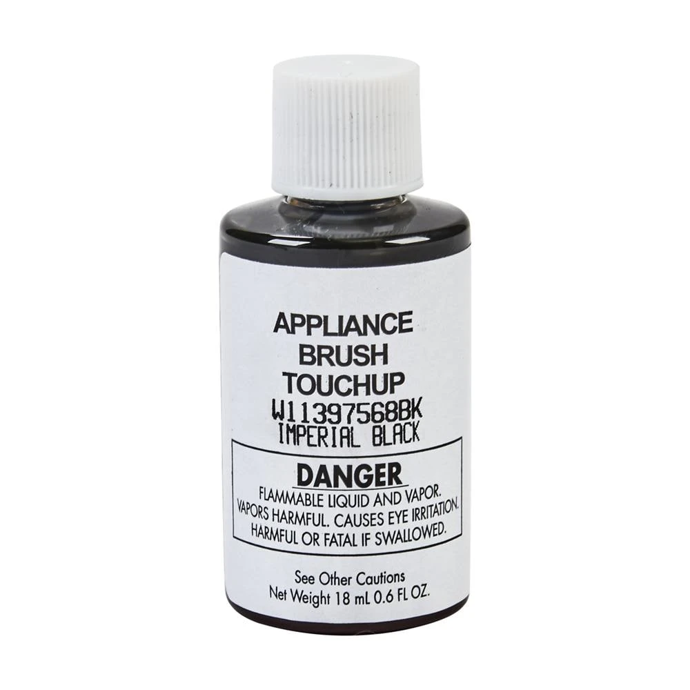 Touch-Up Paint with a Brush - Imperial Black 0.6-oz W11397568BK