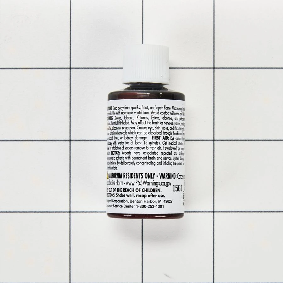 Appliance Touchup Paint Bottle W11397568BK