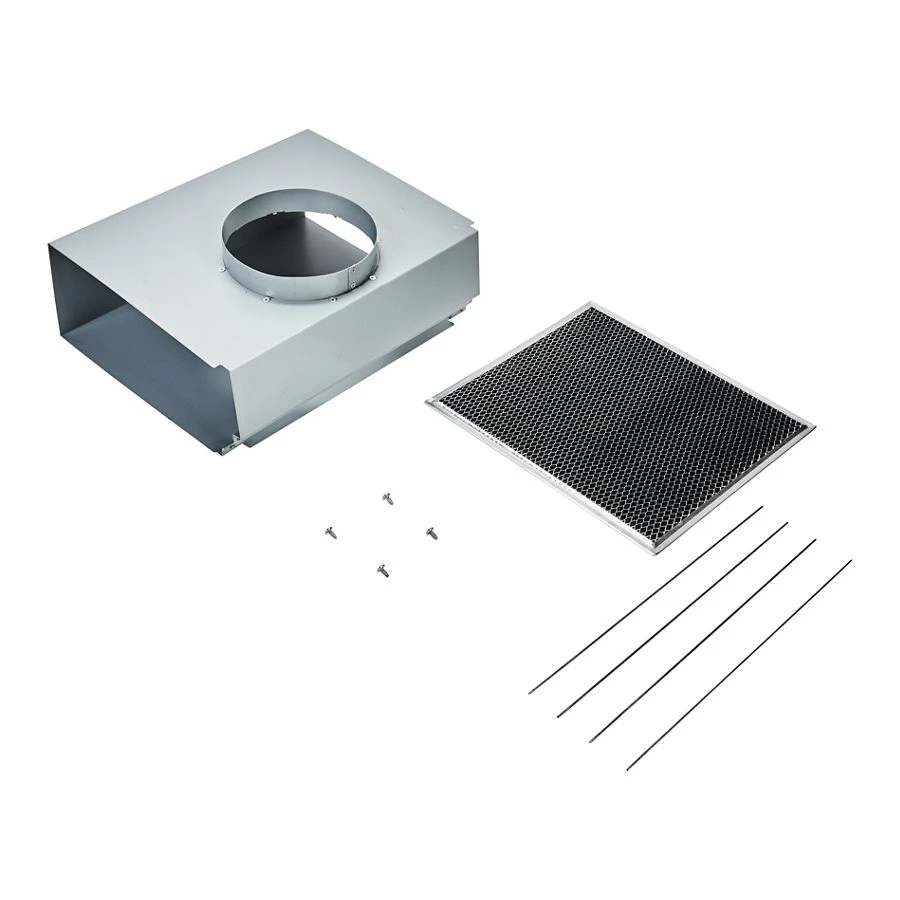 Range Wall Hood Charcoal Filter Recirculation Kit - Silver W11430939