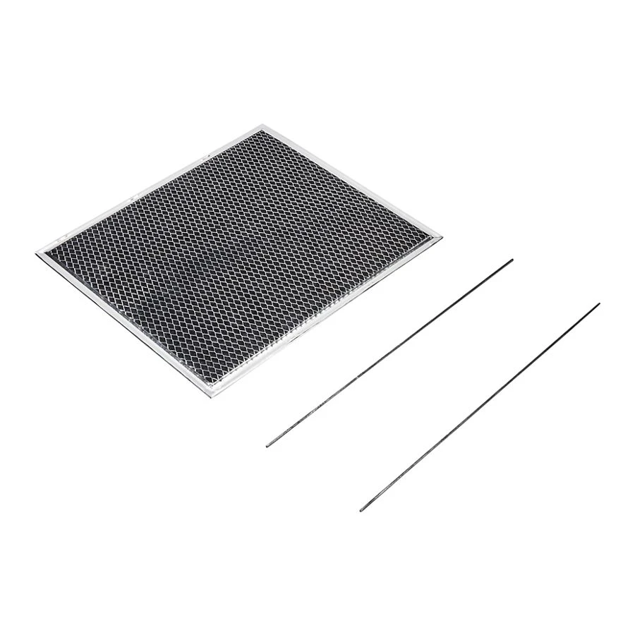 Range Hood Replacement Filter Kit (Includes One 9 5/8-IN X 10 5/16-IN Charcoal Filter and Two Metal Rods) W11446294