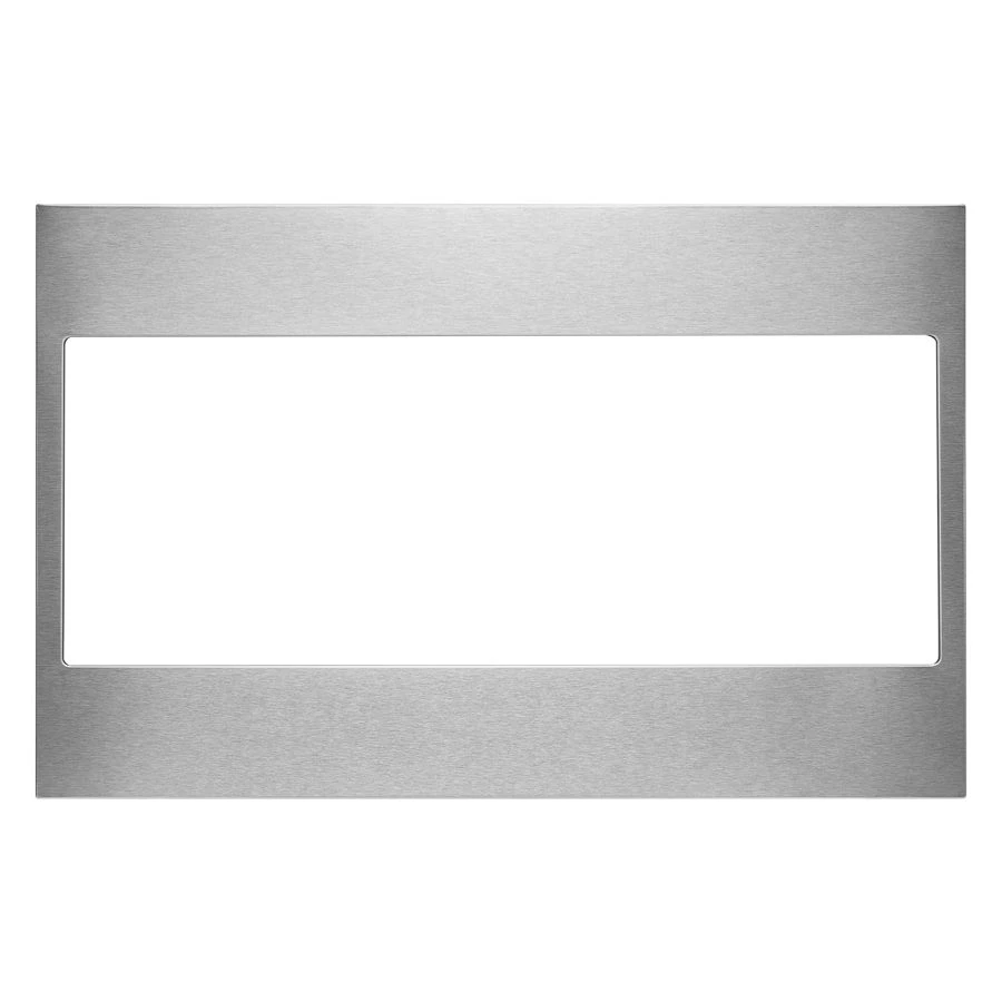 Built-In Low Profile Microwave Standard Trim Kit, Stainless Steel, Size: 32.5" x 21.5" x 5", fits cut-out height 17-1/2" W11451304