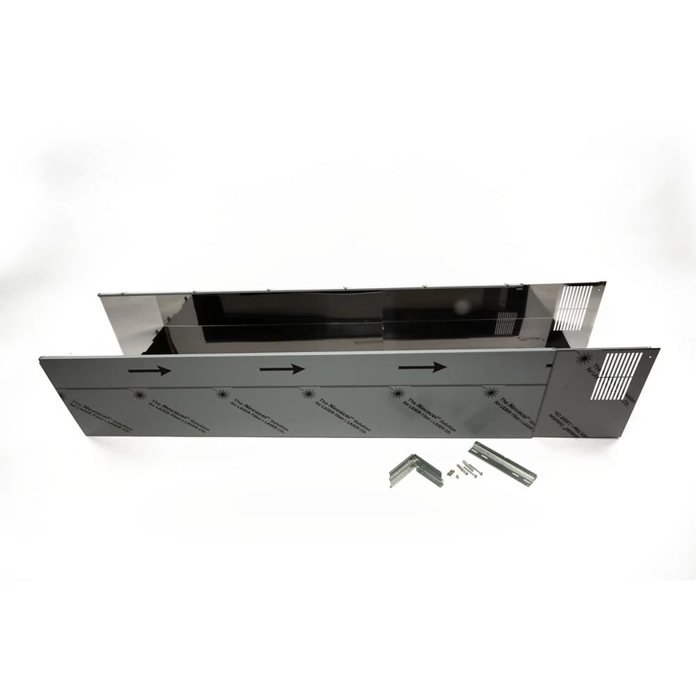 Wall-Mount Hood Chimney Extension Kit, Stainless Steel, for ceilings between 10-1/2' to 12' W11522794