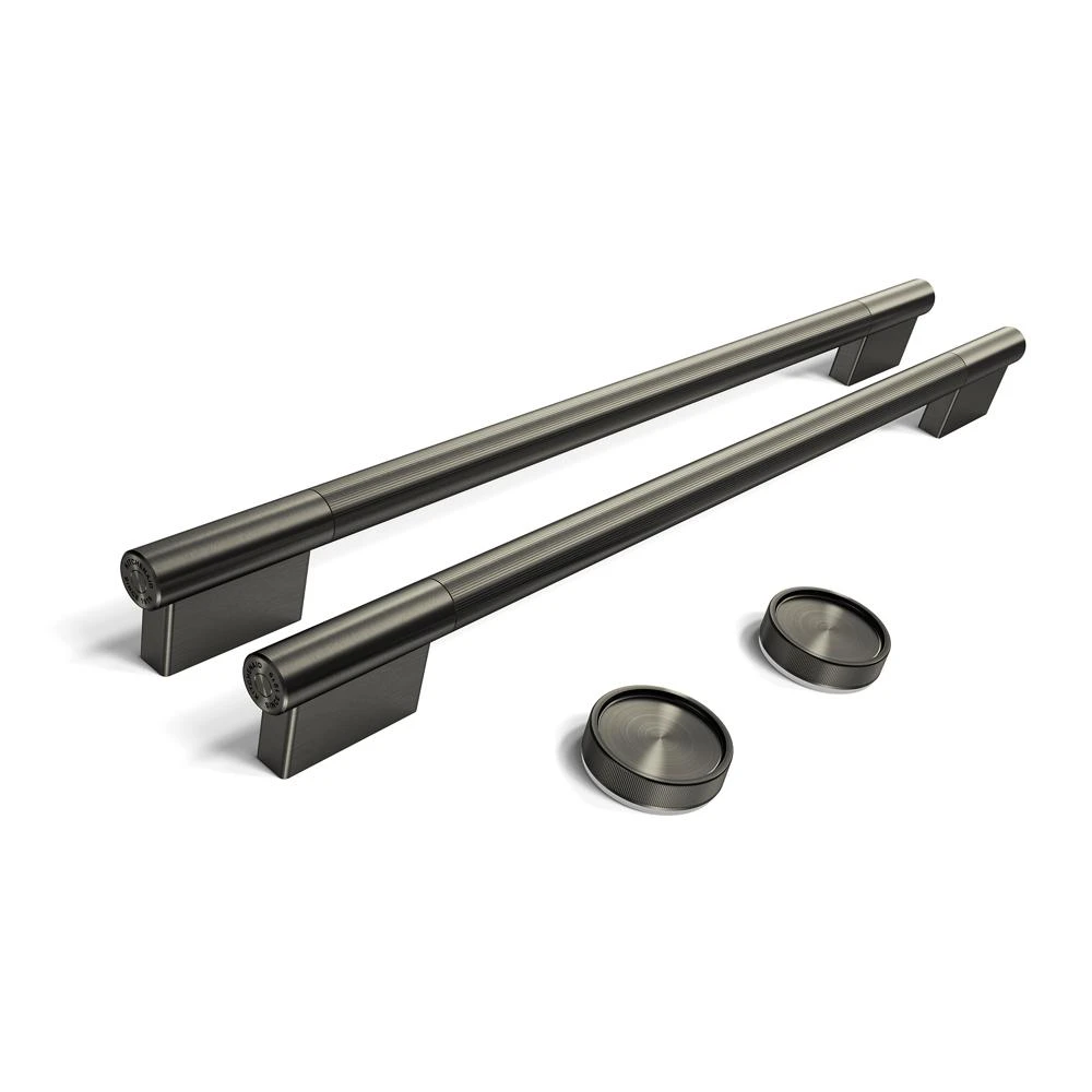 Black Ore Handle and Knob Hardware Accessory Kit for 30" Double Wall Oven & Microwave Combo W11774415