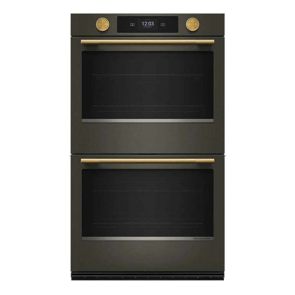 Brass Handle and Knob Hardware Accessory Kit for 30" Double Wall Oven & Microwave Combo W11774418