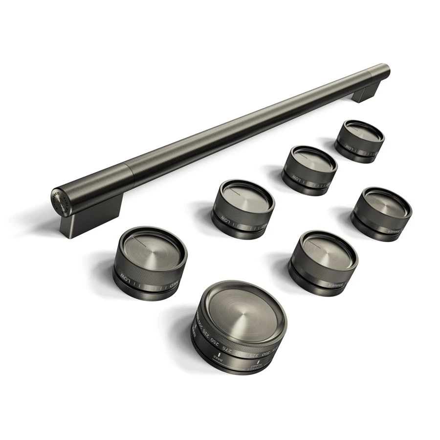 Black Ore Handle and Knob Hardware Accessory Kit for 36" Commercial-Style Gas Range W11774752