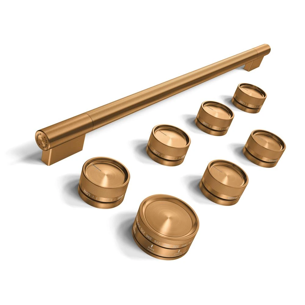 Bronze Handle and Knob Hardware Accessory Kit for 36" Commercial-Style Gas Range W11774754