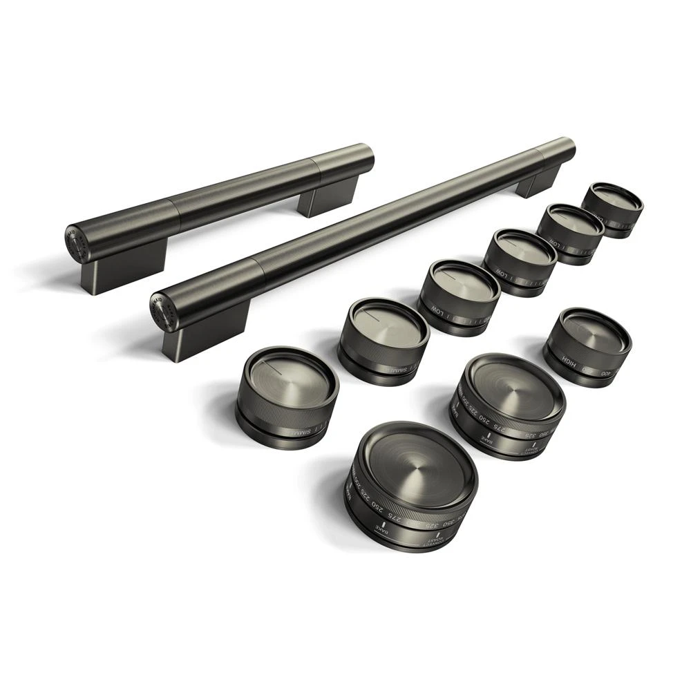 Black Ore Handle and Knob Hardware Accessory Kit for 48" Commercial-Style Gas Range W11774756
