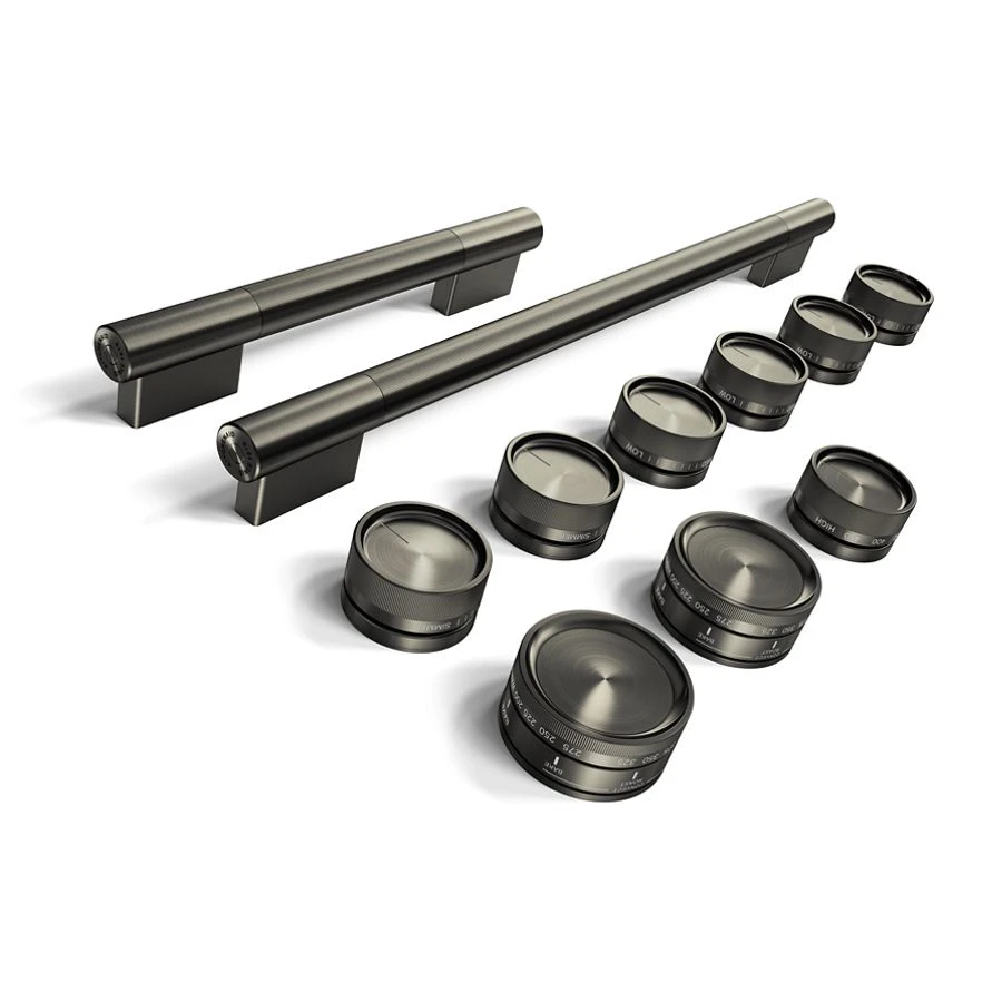 Black Ore Handle and Knob Hardware Accessory Kit for 48" Commercial-Style Gas Range W11774756