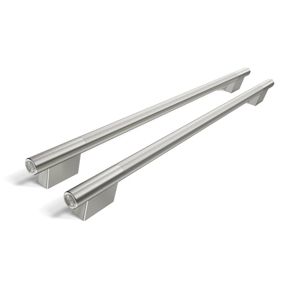 Stainless Steel Handle Hardware Accessory Kit for 20.8 Cu. Ft. Counter-Depth Side-by-Side Refrigerator W11777161