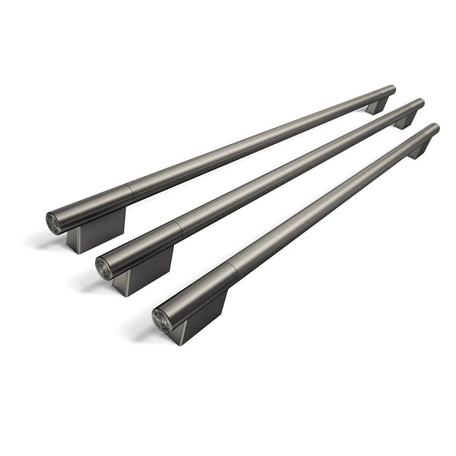 Black Ore Handle Hardware Accessory Kit for 42" Built-In French Door Bottom Mount Refrigerator W11777172