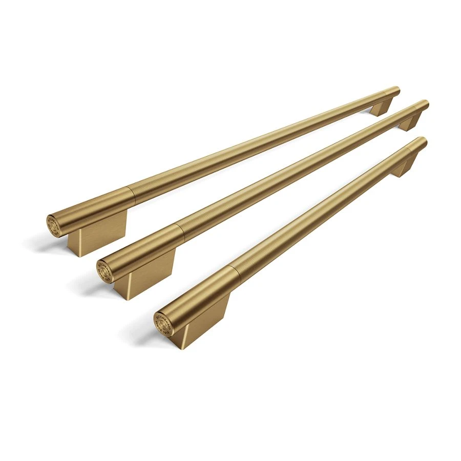 Brass Handle Hardware Accessory Kit for 36" Built-In French Door Bottom Mount Refrigerator W11777179