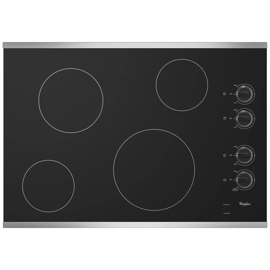 30-inch Electric Ceramic Glass Cooktop W5CE3024XS