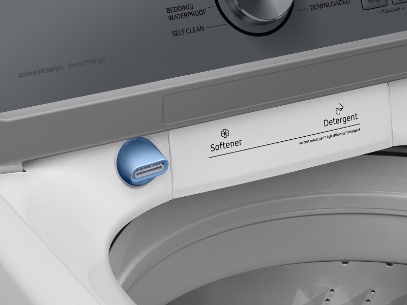 4.6 cu. ft. Large Capacity Smart Top Load Washer with ActiveWave™ Agitator and Active WaterJet in White WA46CG3505AWA4