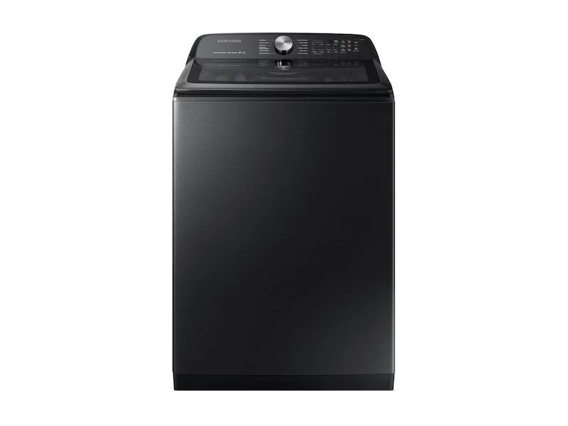 5.0 cu. ft. Top Load Washer with Super Speed in Black Stainless Steel WA50R5400AVUS