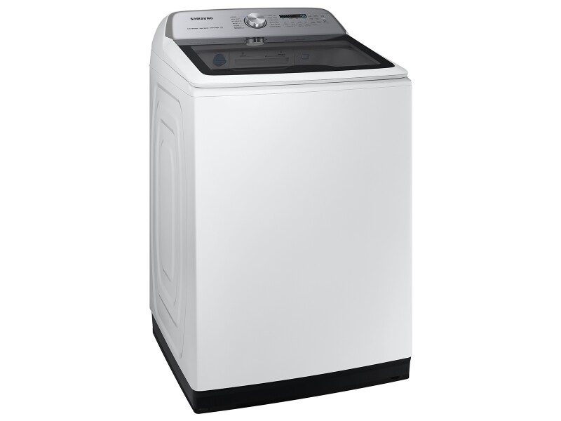 5.1 cu. ft. Large Capacity Smart Top Load Washer with ActiveWave™ Agitator and Super Speed Wash in White WA51DG5505AWUS