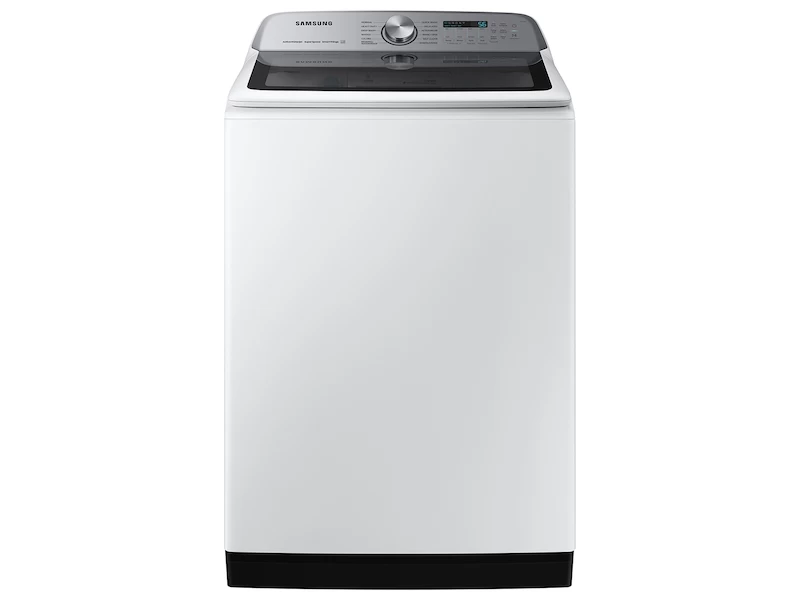 Samsung 5.2 cu. ft. Large Capacity Smart Top Load Washer with Super Speed Wash White WA52A5500AWUS Picture 1