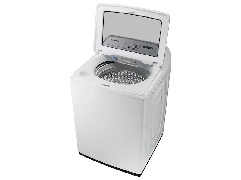 5.2 cu. ft. Large Capacity Smart Top Load Washer with Super Speed Wash in White WA52A5500AWUS