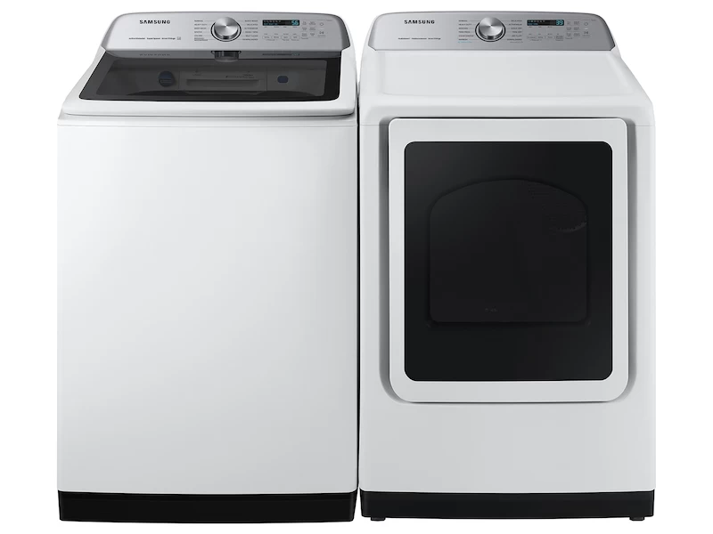 5.2 cu. ft. Large Capacity Smart Top Load Washer with Super Speed Wash in White WA52A5500AWUS