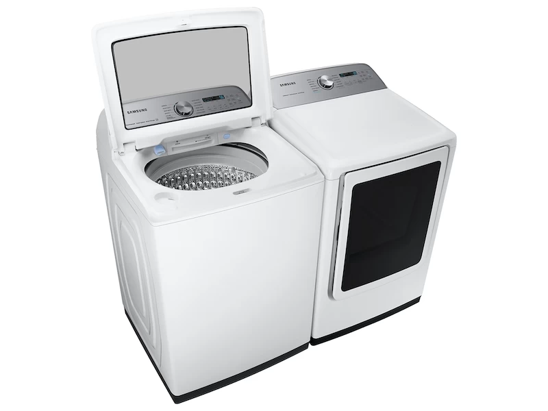 5.2 cu. ft. Large Capacity Smart Top Load Washer with Super Speed Wash in White WA52A5500AWUS