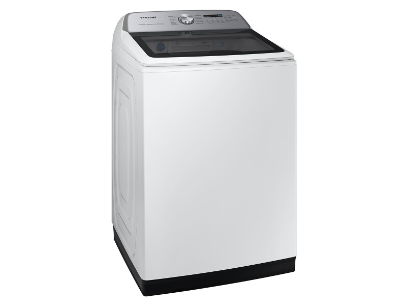 5.4 cu. ft. Extra-Large Capacity Smart Top Load Washer with ActiveWave™ Agitator and Super Speed Wash in White WA54CG7105AWUS