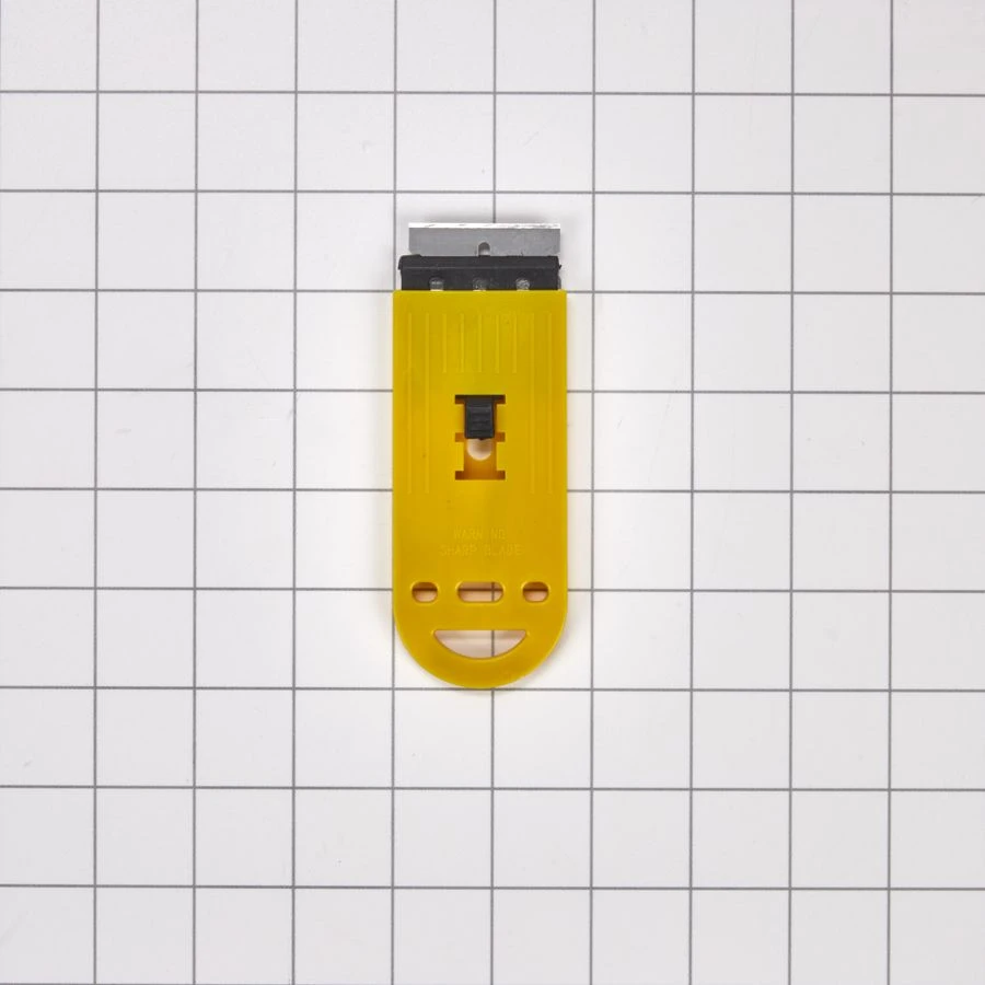 Retractable Scraping Tool With Razor Blade - For Cleaning Glass Cooktops WA906B