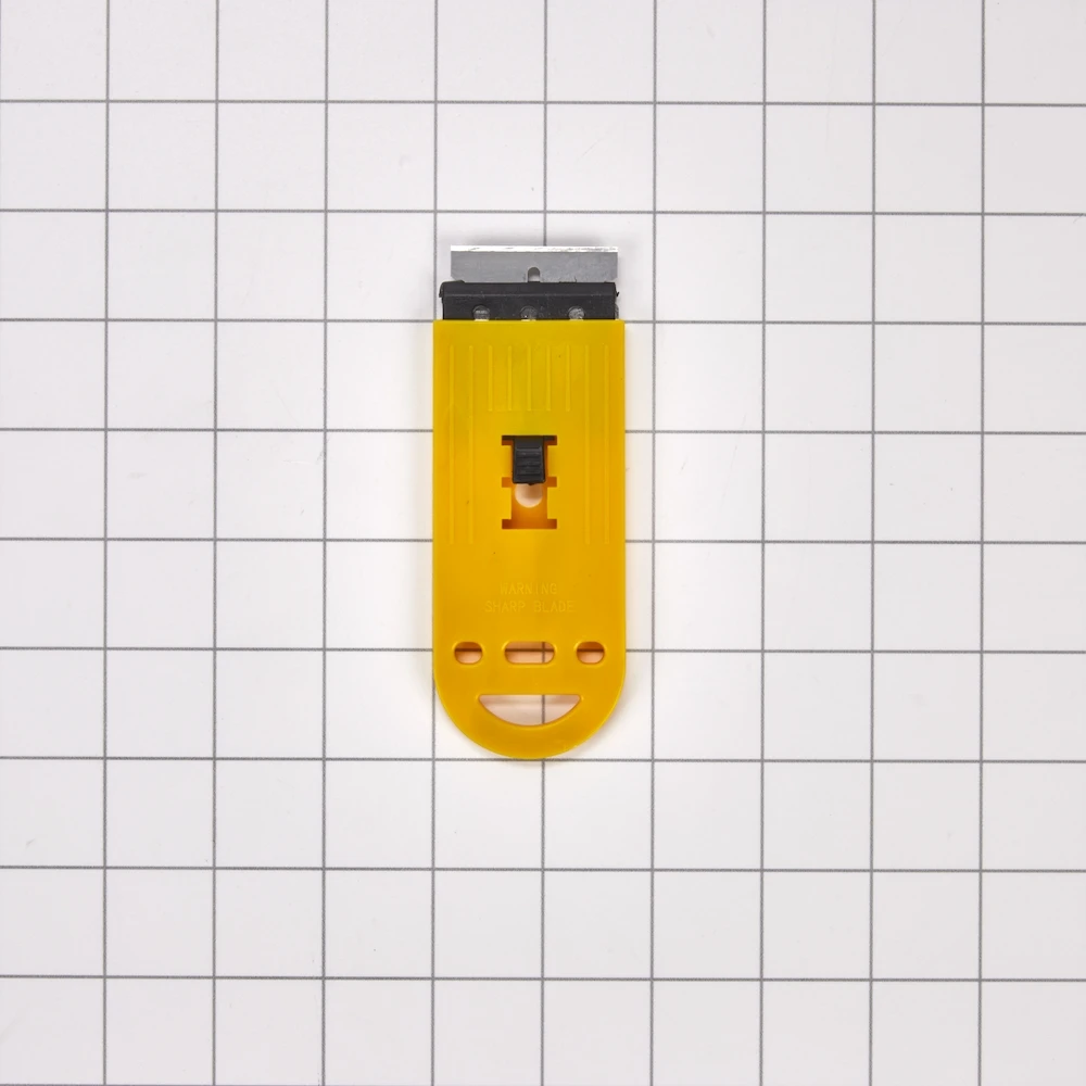 Retractable Scraping Tool With Razor Blade - For Cleaning Glass Cooktops WA906B