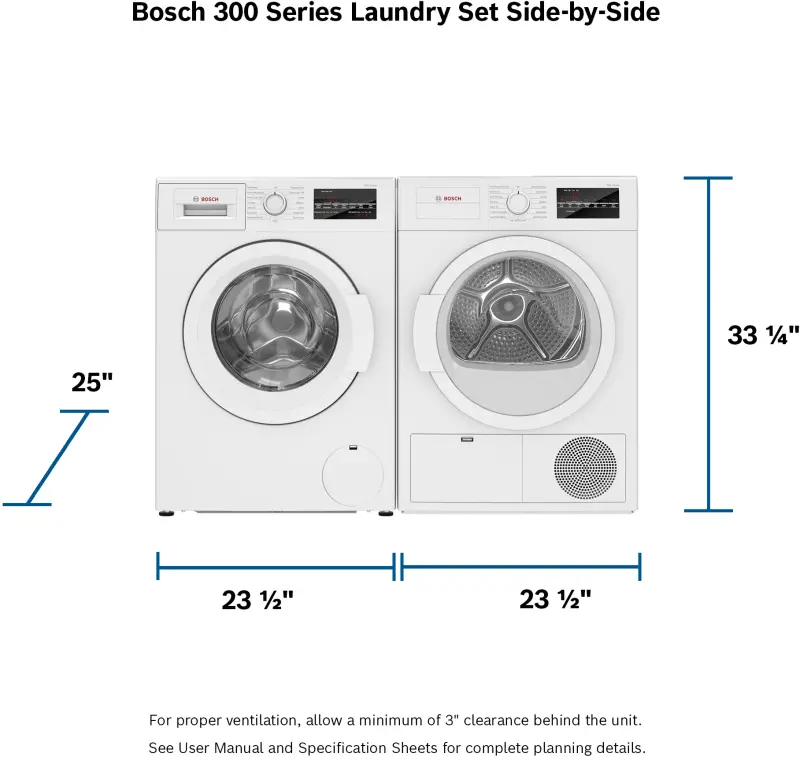 300 Series Compact Washer  1400 rpm WAT28400UC