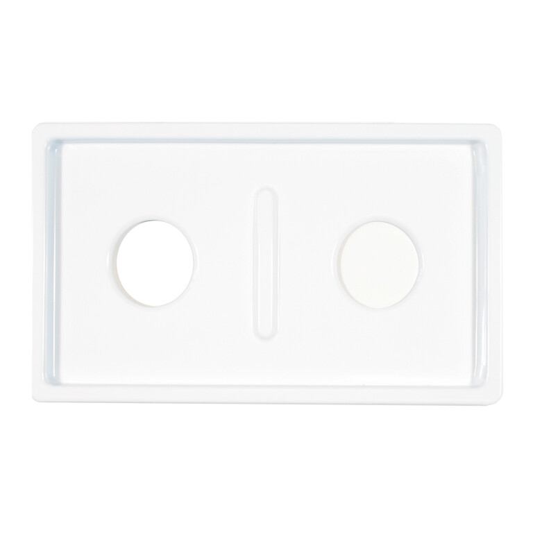 DOUBLE WHITE PORCELAIN PAN GAS WB32X5097