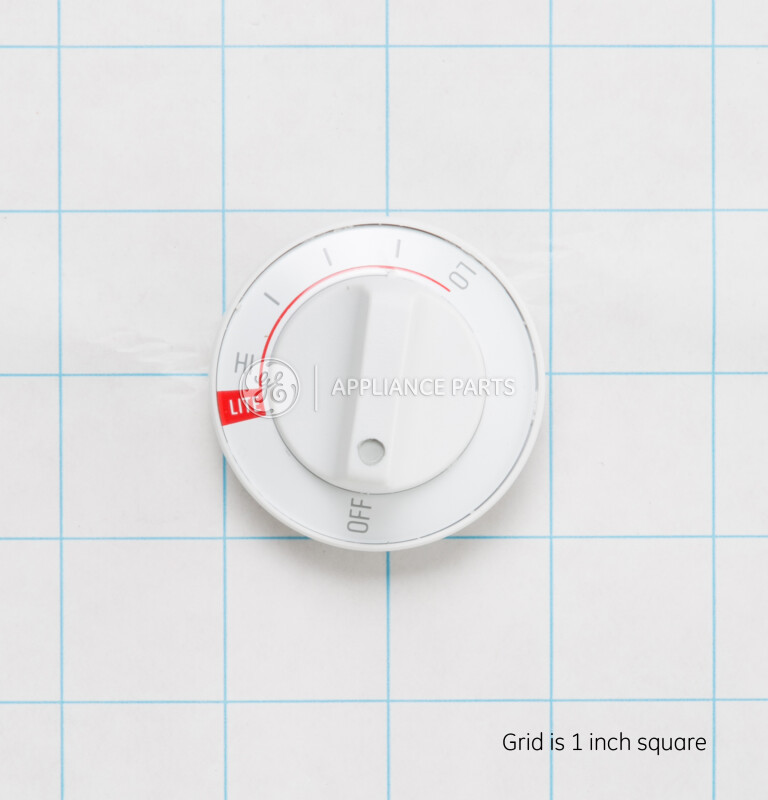 Gas Range burner control knob, white color WB3K5184