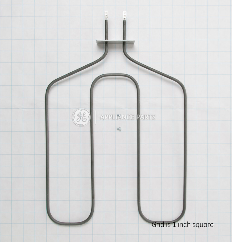Range broiler element with screw on terminals WB44X173
