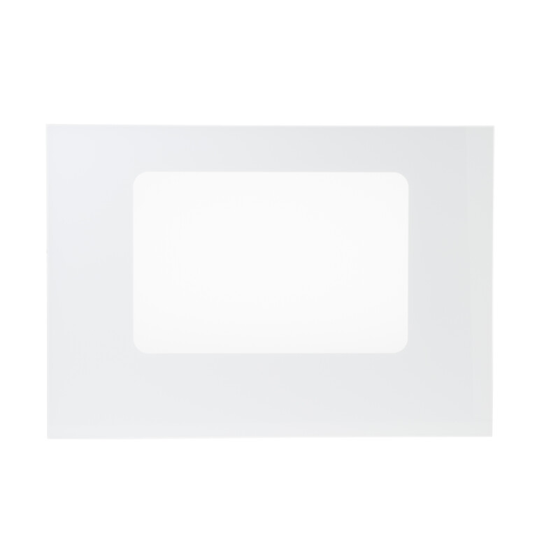 Oven outer door glass - white color WB56T10040