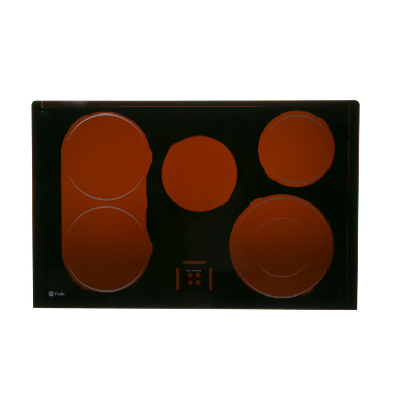 Electric Range Glass Cooktop Black WB62T10525