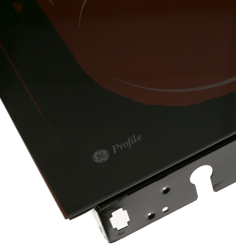 Glass maintop for a smooth cook top, black color, 5 burner. WB62T10528