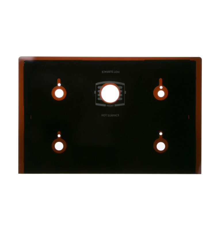 Electric Range Glass Cooktop Black WB62T10543