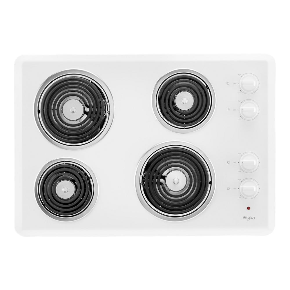 Whirlpool Whirlpool® 30" Electric Cooktop White WCC31430AW Picture 1