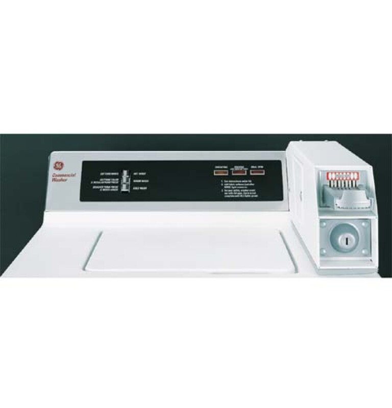 GE 2.7 Cu. Ft. Extra-Large Capacity Coin-Operated Washer Bisque WCCB1030BKC Picture 1