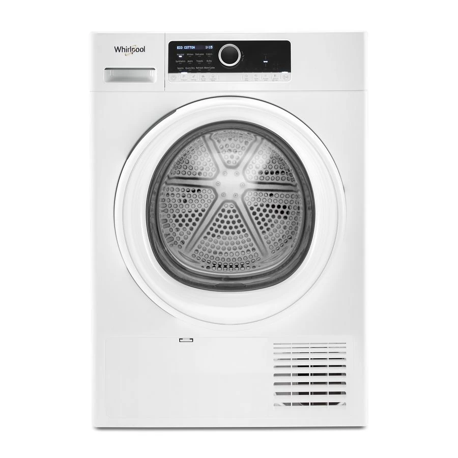 4.3 Cu. Ft. 24" Small Space Ventless Dryer WCD3090JW
