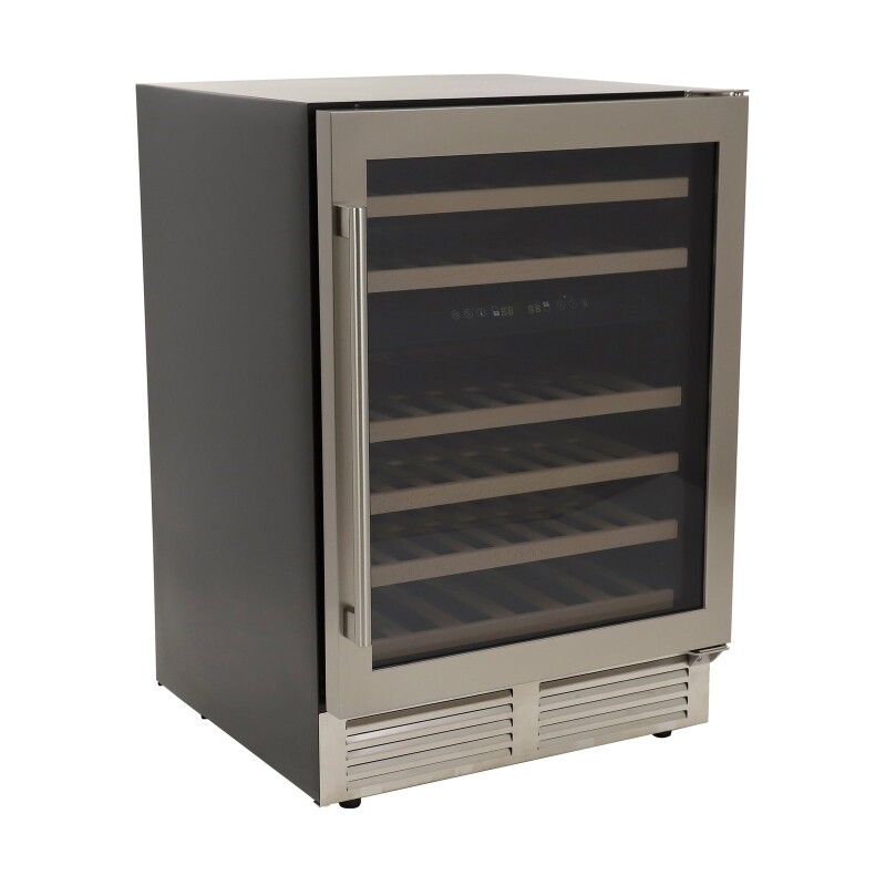 Avanti DESIGNER Series Dual-Zone Wine Cooler, 46 Bottle Capacity WCD46DZ3S