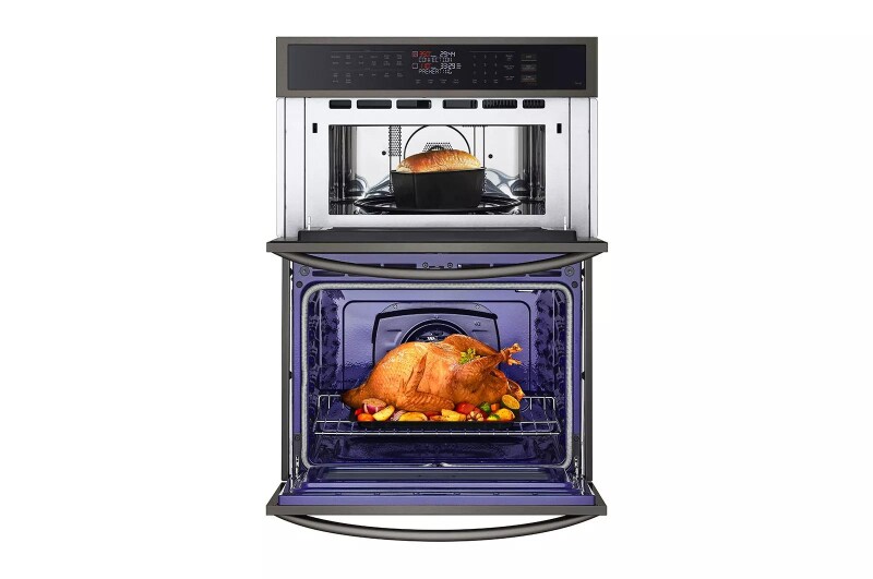 1.7/4.7 Cu. Ft. Smart Combination Wall Oven With Convection And Air Fry WCEP6423D