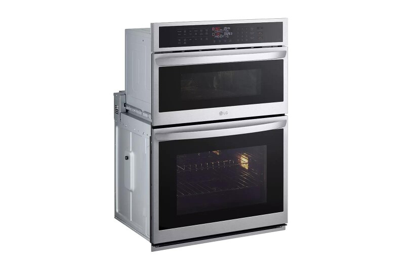 1.7/4.7 cu. ft. Smart Combination Wall Oven with Convection and Air Fry WCEP6423F