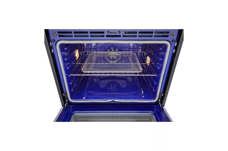 1.7/4.7 cu. ft. Smart Combination Wall Oven with Convection and Air Fry WCEP6423F