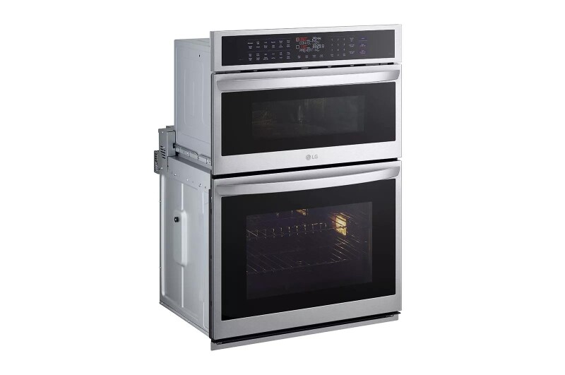 1.7/4.7 Cu. Ft. Smart Combination Wall Oven With Instaview®, True Convection, Air Fry, And Steam Sous Vide WCEP6427F